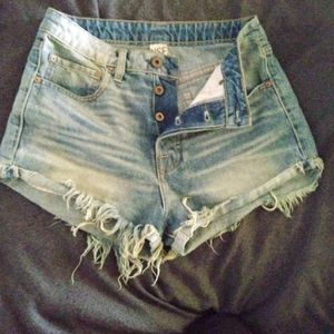 NSF Denim Festival Cutoff Shorts